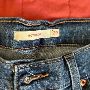 Levi's Blue Boyfriend Jeans